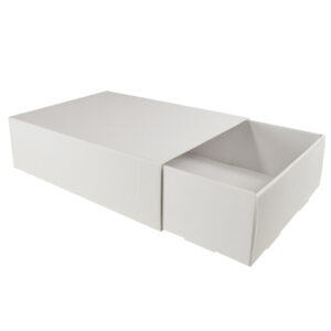 Pudełko szufladkowe białe