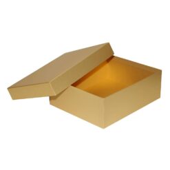 Pudełko prezentowe z wieczkiem z papierem ozdobnym - PR01