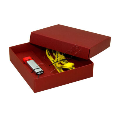 Pudełko z wieczkiem na USB i powerbank