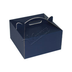Trójkątne pudełko z kartonu na ozdoby herbatę pasek - RW13