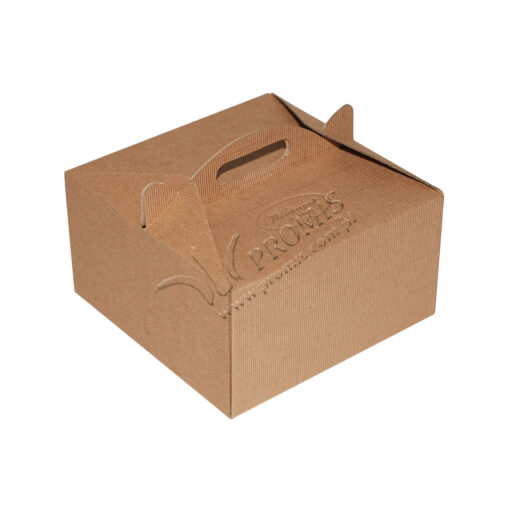 Pudełko na prezent kuferek skrzynka z tektury twardej z uchwytem - PR10