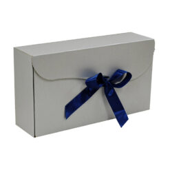 Oryginalne pudełko na wino sztywny elegancki materiał - WN13