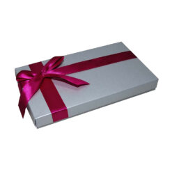 klasyczne pudełko z kartonu z wieczkiem elegancka wstążka rw01