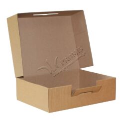 Pudełko z tektury ekologicznej sześcian kostka - PR07eko