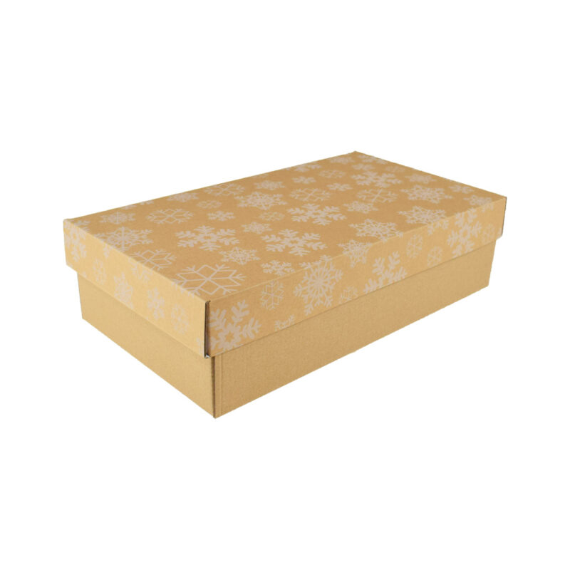 klasyczne pudełko prezentowe z wieczkiem mikrofala kaszerowana