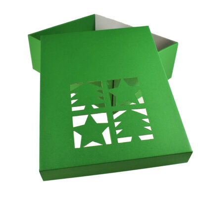BN05_05 Zielone pudełko prezentowe