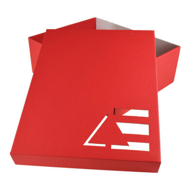 BN07_08 Czerwone pudełko świąteczne
