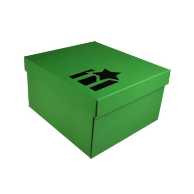 BN08_06 Zielone pudełko świąteczne