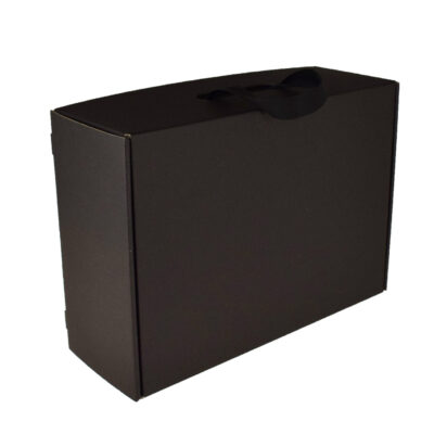 Oryginalne pudełko w kształcie walizki z uchwytem czarna PR21